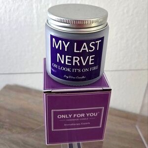 Soy Candle • My Last Nerve • Small one wick • Lavender Scented